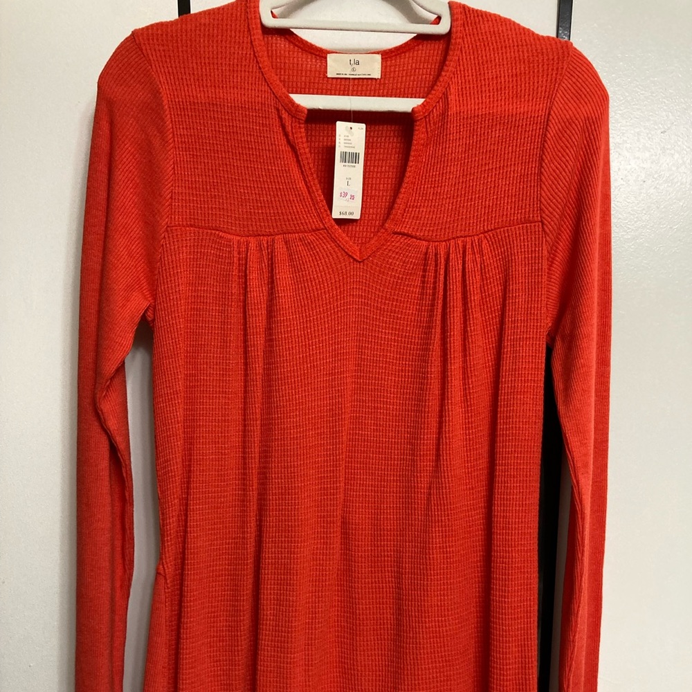 Orange shirt new with tags